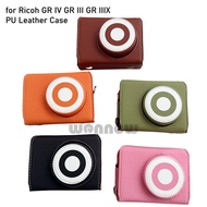 Casing for GR4 GR3X GR3 Cover Camera Bag Half Base Shoulder Strap Compatible Ricoh GR IV GR III GR I