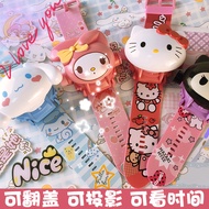 Cinnamoroll Babycinnamoroll Melody Cartoon Projection Watch Flip Sanrio Series Toys Watch