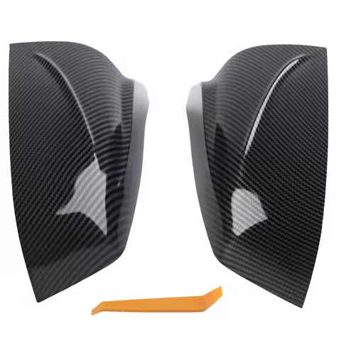 Black Door Mirror Cover for BMW 5 6 Series E60 E61 F10 F11 2007-15 51167187431