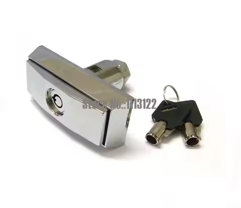 T Handle Vending machine locks 7 Pins Snack vending machine Lock with Tubular Key 1 PC