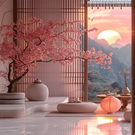 High-End Photography Three-Dimensional 3d Background Cloth Feel Scene Live Room Live Background Simp