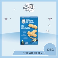 BB King Kong Gerber Snek Biskut Kecil 126g (Kotak)/Gerber Snack Lil Biscuits 126G Box 12 months+ Bab