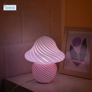 [szsirui] Table Lamp Modern Glass Bedside Lamps Desk Light, for Decoration Living Room, Study Room Decor