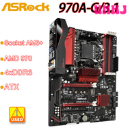 [UNHJ] AM3 + เมนบอร์ด Asrock 970A-G/3.1 AMD 970 4XDDR3 6XSATA III M.2 USB 3.1 ATX สำหรับ AMD Phenom 