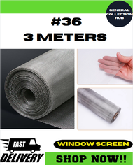 304 Stainless Steel Windows Screen Anti-Mosquito Fine Woven Wire Mesh for Protection Screen and insect screen mesh 3 meters per roll