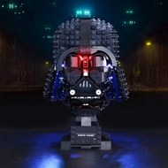 Vaodest LEDライト、レゴ ダースベイダー ヘルメット 75304モデル用、デザインと構成、モデル75304と互換性あり(LEDライトのみ、ビルディングブロックキットではありません)