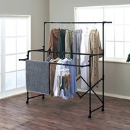 日本天馬 PORISH 室內用摺疊伸縮晾曬架(附輪)-DIY