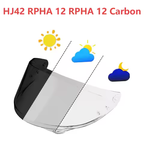 Photochromic Visor for HJC Rpha12 Rpha12 Carbon HJ42 Helmet Shield Motorcycle Accessories Viseira Ca