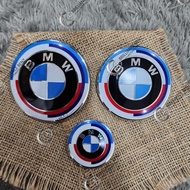 MESIN Bmw JAHRE ENGINE HOOD LOGO EMBLEM LUGGAGE HOOD 82MM 74MM E36 E46 E90 F10