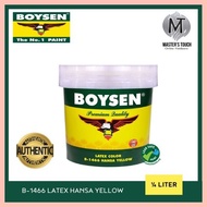 ⊺ BOYSEN LATEX HANSA YELLOW ¼LITER