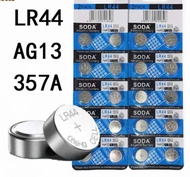 Combo 10 vỉ Vỉ 100 viên Pin Cúc Áo 15V Pin Đồng Hồ Máy Tính Cầm Tay Pin Đồ Chơi LR44 Ag13 15V