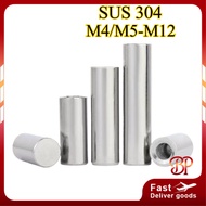 304 stainless steel internal thread cylindrical pin positioning pin internal thread guide post M4/M5