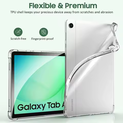 Silicone Transparent Case for Samsung Galaxy A11 8.7 inch 2025 Cases Samsung Tab A11 Plus 11" A9 8.7