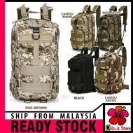 Beg Travel / Army 25L Military 3P PUBG Attack Tactical Backpack Outdoor Travel Bag / serbaguna / ber