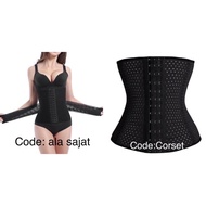 ReadyStok Ala Sajat 16 tulang Corset bengkung slimming  tummy korset