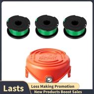 3PCS Trimmer Spool Line + 1PCS Cap -080-/90583594 Replace for GH3000 LST540 LST540B GH3000R Lawn Mow
