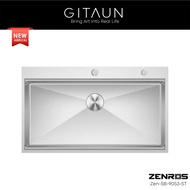 [FAUSTO] SUS304 Stainless Steel Single Bowl Sink / Under Mount Sink / Top Mount Sink / Flush Mount S