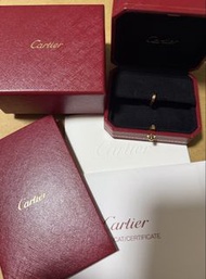 ✨Cartier 卡地亞Love  single earring pink gold 玫瑰金單隻耳環 earrings