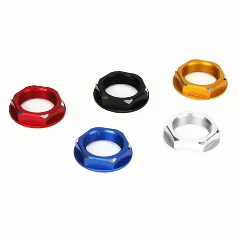 Motorcycles CNC Triple Tree Stem Yoke Center hole Nut For KAWASAKI Ninja ZX-25R Ninja ZX-6R 2020-202