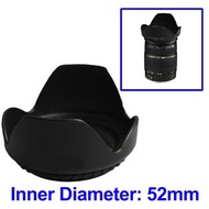 PERALATAN Photo STUDIO Equipment YOUTUBE Content Equipment LENS HOOD SCREW MOUNT FOR DSLR Camera 52M