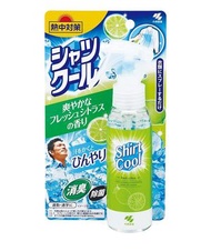 熱中對策 清涼感衣物噴霧 100ml 冰爽柑橘(綠色) 平行進口