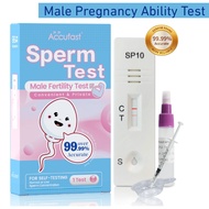 ACCUFAST Sperm Test Kit For Male Pregnancy Preparation Sperm Count Test