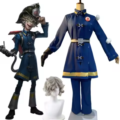 Florian Brand Cosplay Anime Game Fire Investigator Costume Wig