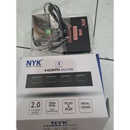 NYK 4Kx 2K 3D HDMI splitter according to photo
