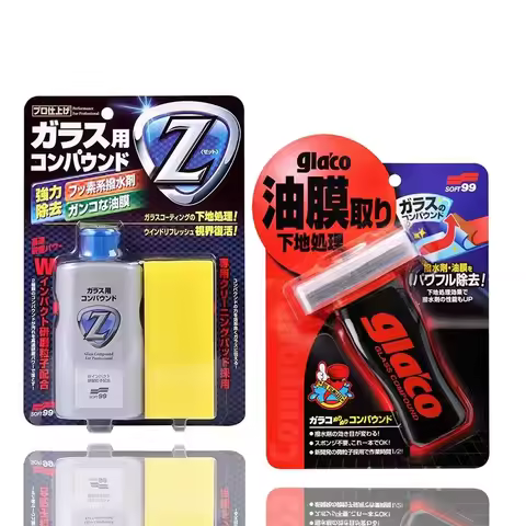 Soft99 Ultra Glaco Car Glass Oil Film Remover Glass Polishing Windshield Cleaner Car Glass Polishing