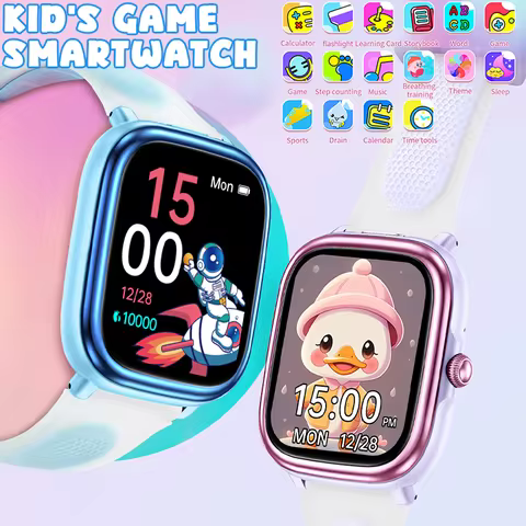 2026 New Children's SmartWatch, Multiple Learning Modes, Early Education Mode, Health Monitoring, LE
