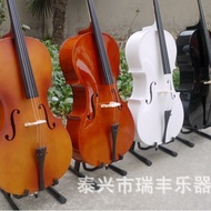 Gloss Matte White Black Cello Beginner Children Adult Practice Cello Color Cello
