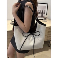 beg tangan wanita tote bag aesthetic korean style Beg Tote Tren Sederhana dan Kasual