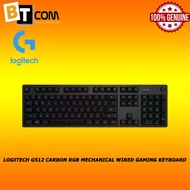 Logitech G512 Carbon RGB Mechanical Wired Gaming Keyboard  920-008949, 920-009354, 920-009372,