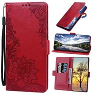 Lace Embossed Leather Phone Case For Huawei Nova 8i 7 SE 5T 3i 3e 2i Card Holder Magnetic Wallet Back Cover Casing