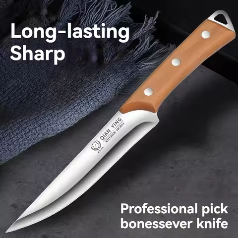Bone cutting knife,specialized tool for slaughtering pigs, butcher skinning knife, bloodletting knif
