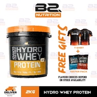 NEW 3KG HYDRO WHEY PROTEIN SPECIAL TUB BS NUTRITION