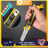 Reack Rubber Handle Big Size Cuter Knife Cutter Utility Knife