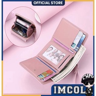 Dompet Perempuan Pendek Korea Dompet Wanita Wallet Woman Perempuan Syiling Pelajar Cute Purse Woman 