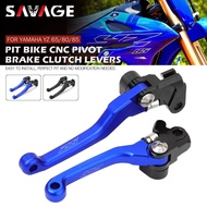Pivot Brake Clutch Levers For YAMAHA YZ 65 80 85 1995-2022 YZ65 YZ80 YZ85 Motorcycle Accessories Dir
