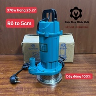 [SIÊU BỀN]Máy bơm nước chìm| Bơm tõm 750W đầu ra F50 và F27 LVME 167L/phút( Bảo hành 6 tháng lỗi 1 đ