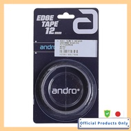 Andro Table Tennis Side Tape 12mm 42025MCA2-NV12 (Navy/FF/Men's, Lady's)