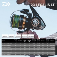 Daiwa Legalis LT 2023' Fishing Reel