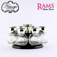 Newage 9 Pcs Spices Rack Organiser / Spices Container Set / Spices and Herbs