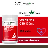 Healthy Care Coenzyme Q10 Heart Supplement Q150mg 100 Australian Tablets