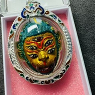 泰国原庙恭请古巴博洋五眼四耳天神助投资生意正偏财招财转运守财赌运赌博泰国佛牌 Thai Amulet  Kruba Boonyang Phra Sihuhata Pra in Jumlaeng Kub