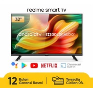 Realme Smart LED TV 32 Inch Bezelless Android TV Resmi Realme