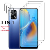 Tempered Glass Film Oppo A96 A76 A36 A54 A55 A74 A94 4G 5G HD Screen Protector Camera Film Lens Film