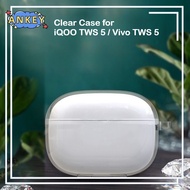 for Vivo TWS 5 Case Protective Transparent Clear TPU Covers iQOO TWS 5 Bluetooth Earphone Shell Head