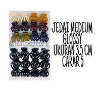 JEDAI GLOSSY MEDIUM 3.5 CM (6-12 PCS) 3 TEETH 5 TEETH/