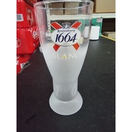 0.5 litre Blanc 1664 premium glass